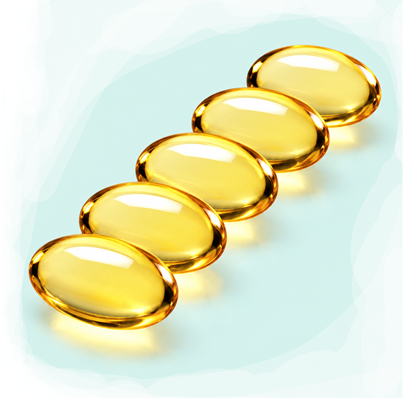 Cápsulas blandas de vitamina D3 + K2