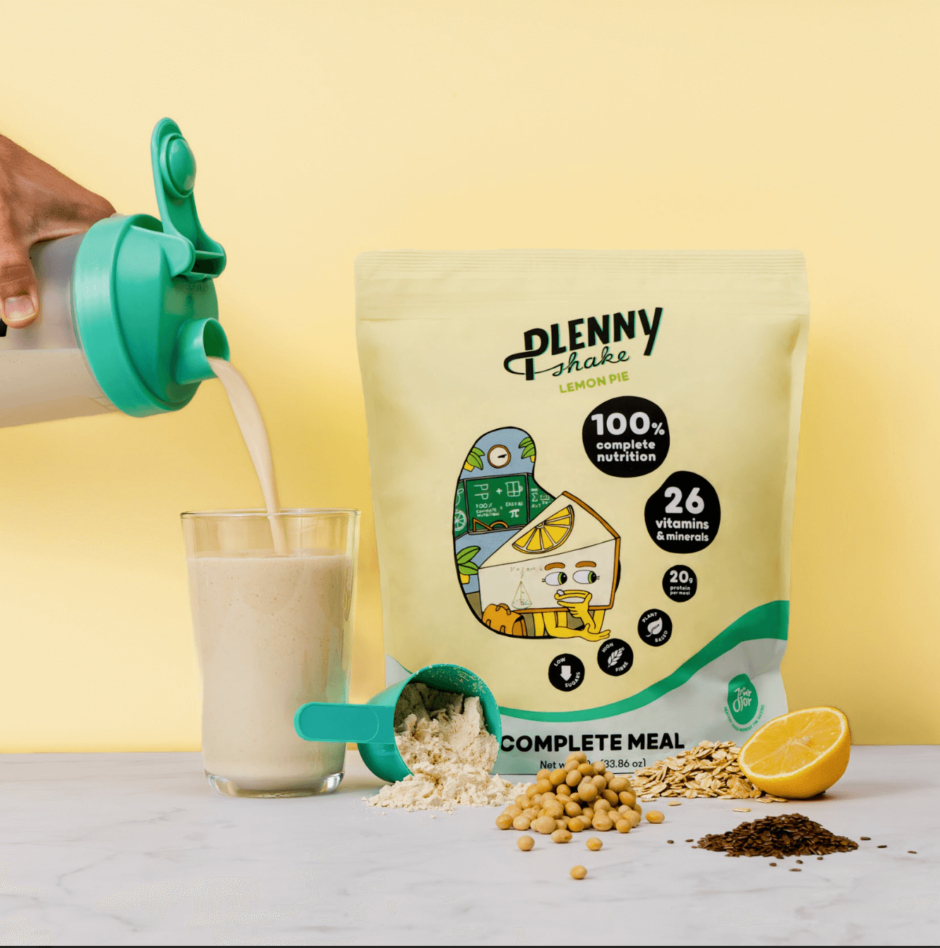 Plenny Shake | Quick and Healthy Breakfast Shake | High Protein & Low ...