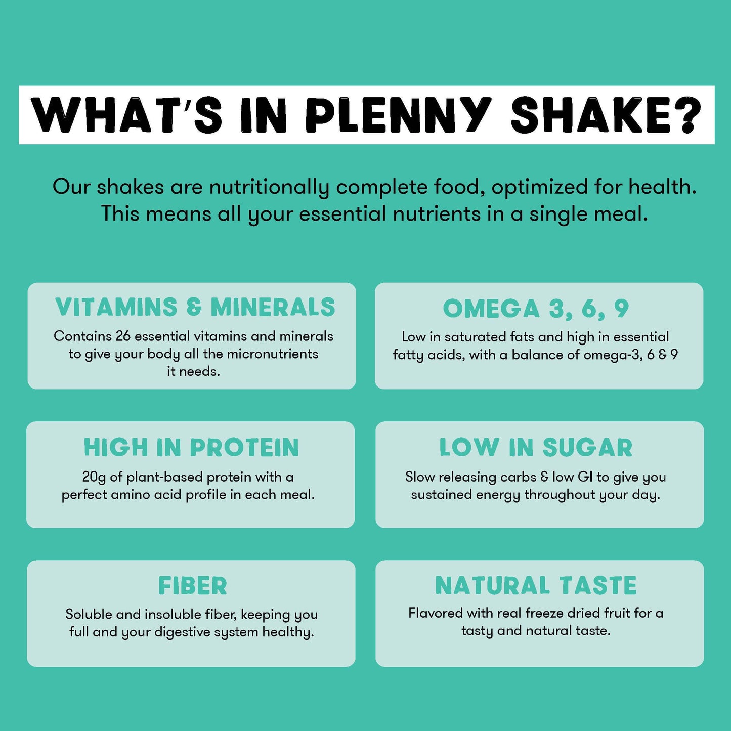 Free Plenny Shake